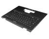 Emdoor YS11G Original Tastatur inkl. Topcase DE (deutsch) schwarz/schwarz