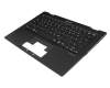 Emdoor YS11G Original Tastatur inkl. Topcase DE (deutsch) schwarz/schwarz