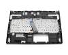 Exone go Workstation 1535 Original Tastatur inkl. Topcase DE (deutsch) schwarz/schwarz mit Backlight