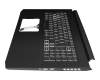 FA326000A00-3 Original Acer Tastatur inkl. Topcase DE (deutsch) schwarz/schwarz mit Backlight