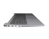 HK318-1 Medion Tastatur inkl. Topcase DE (deutsch) schwarz/grau mit Backlight