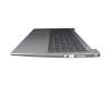 HK318-1 Medion Tastatur inkl. Topcase DE (deutsch) schwarz/grau mit Backlight