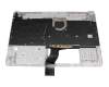 HP 15-e3000 Original Tastatur inkl. Topcase DE (deutsch) silber/silber mit Backlight