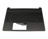 HP 15s-fq0000 Original Tastatur inkl. Topcase DE (deutsch) schwarz/schwarz mit Backlight