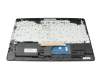 HP 17-ca2000 Tastatur inkl. Topcase DE (deutsch) schwarz/schwarz (DVD) (Optik: Grobmuster)