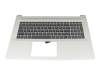 HP 17-cn4000 Original Tastatur inkl. Topcase DE (deutsch) grau/silber