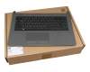 HP 240 G6 Original Tastatur inkl. Topcase DE (deutsch) schwarz/grau