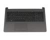 HP 250 G6 Original Tastatur inkl. Topcase DE (deutsch) schwarz/grau