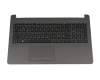HP 255 G6 Tastatur inkl. Topcase DE (deutsch) schwarz/grau