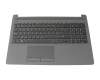 HP 255 G7 Original Tastatur inkl. Topcase FR (französisch) schwarz/schwarz