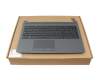 HP 255 G7 Original Tastatur inkl. Topcase FR (französisch) schwarz/schwarz