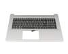 HP 470 G8 Original Tastatur inkl. Topcase DE (deutsch) schwarz/silber