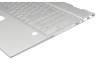 HP Envy x360 15-dr1300 Original Tastatur inkl. Topcase DE (deutsch) silber/silber mit Backlight (DIS)