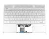 HP Pavilion 13-an0300 Original Tastatur inkl. Topcase DE (deutsch) silber/silber mit Backlight