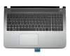 HP Pavilion 15-ab000 Original Tastatur inkl. Topcase DE (deutsch) schwarz/grau