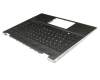 HP Pavilion x360 14-cd0600 Original Tastatur inkl. Topcase DE (deutsch) schwarz/schwarz mit Backlight