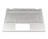 HP Pavilion x360 14-cd0600 Original Tastatur inkl. Topcase DE (deutsch) silber/silber mit Backlight