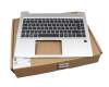 HP ProBook 440 G6 Original Tastatur inkl. Topcase DE (deutsch) schwarz/silber mit Backlight