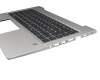 HP ProBook 440 G6 Original Tastatur inkl. Topcase DE (deutsch) schwarz/silber mit Backlight