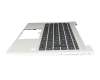 HP ProBook 440 G9 Original Tastatur inkl. Topcase DE (deutsch) schwarz/silber mit Backlight