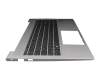 HP ProBook 450 G8 Original Tastatur inkl. Topcase DE (deutsch) schwarz/silber mit Backlight