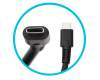 HP Victus 15-fa1000 Original USB-C Netzteil 140,0 Watt abgerundete Bauform