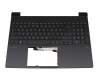 HP Victus 15-fb0000 Original Tastatur inkl. Topcase DE (deutsch) schwarz/grau mit Backlight