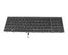 HP ZBook Fury 15 G8 Tastatur DE (deutsch) dunkelgrau mit Backlight und Mouse-Stick