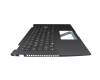 HQ207D0602000 Original Asus Tastatur inkl. Topcase DE (deutsch) schwarz/schwarz (mit Hintergrundbeleuchtung)