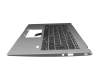 HQ21012843007 Original Acer Tastatur inkl. Topcase DE (deutsch) schwarz/silber
