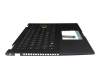 HQ21013052000 Original Huaqin Tastatur inkl. Topcase DE (deutsch) schwarz/schwarz mit Backlight