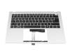 HQ25202001DB7 Original Acer Tastatur inkl. Topcase DE (deutsch) schwarz/silber