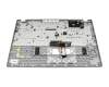 HQ26901001F80 Original Acer Tastatur inkl. Topcase CH (schweiz) grau/grau mit Backlight