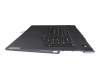 JWINJ Original Lenovo Tastatur inkl. Topcase US (englisch) schwarz/blau mit Backlight