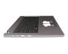 JYCZFBC Original Acer Tastatur inkl. Topcase DE (deutsch) schwarz/grau mit Backlight