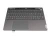 KB640C Original Lenovo Tastatur inkl. Topcase CH (schweiz) grau/grau mit Backlight