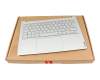 KT0119C3RK01FRA00 Original Lenovo Tastatur inkl. Topcase FR (französisch) grau/grau mit Backlight
