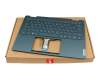 KT0122B3DK01GRA00 Original Lenovo Tastatur inkl. Topcase DE (deutsch) dunkelgrün/dunkelgrün mit Backlight