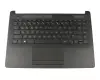 L15600-041 Original HP Tastatur inkl. Topcase DE (deutsch) schwarz/schwarz
