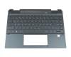 L41215-041 Original HP Tastatur inkl. Topcase DE (deutsch) schwarz/schwarz mit Backlight