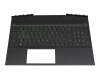 L58826-261 Original HP Tastatur inkl. Topcase RU (russisch) schwarz/schwarz mit Backlight