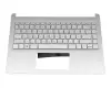L89657-041 Original HP Tastatur inkl. Topcase DE (deutsch) silber/silber