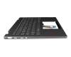 LCM21L16D0J6864 Original Lenovo Tastatur inkl. Topcase DE (deutsch) grau/grau mit Backlight