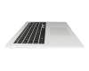 LG Gram 17 (17Z90P-K) Original Tastatur inkl. Topcase DE (deutsch) schwarz/silber mit Backlight