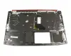 LG5P_A51BRL Original Acer Tastatur inkl. Topcase DE (deutsch) schwarz/schwarz mit Backlight (1050)