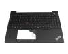 LIM21G86D0JG629 Original Lenovo Tastatur inkl. Topcase DE (deutsch) schwarz/schwarz mit Backlight und Mouse-Stick