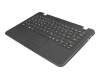 Lenovo 100e Winbook (81CY) Original Tastatur inkl. Topcase DE (deutsch) schwarz/schwarz
