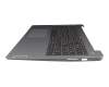 Lenovo IdeaPad 3-15ADA6 (82KR) Original Tastatur inkl. Topcase HU (ungarisch) schwarz/grau mit Backlight