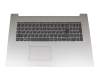 Lenovo IdeaPad 320-17IKB (81BJ) Original Tastatur inkl. Topcase DE (deutsch) grau/silber