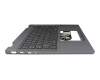 Lenovo IdeaPad 5x 14Q8X9 (83GH) Original Tastatur inkl. Topcase BE (belgisch) grau/grau mit Backlight